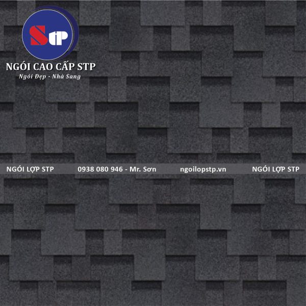 Ngói bitum STP - Kiểu Đá chẻ - Dòng Trung cấp
