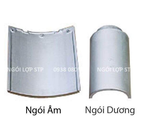 Ngói Nhật Bản Eshiro - Kiểu ngói Âm Dương Honbuki