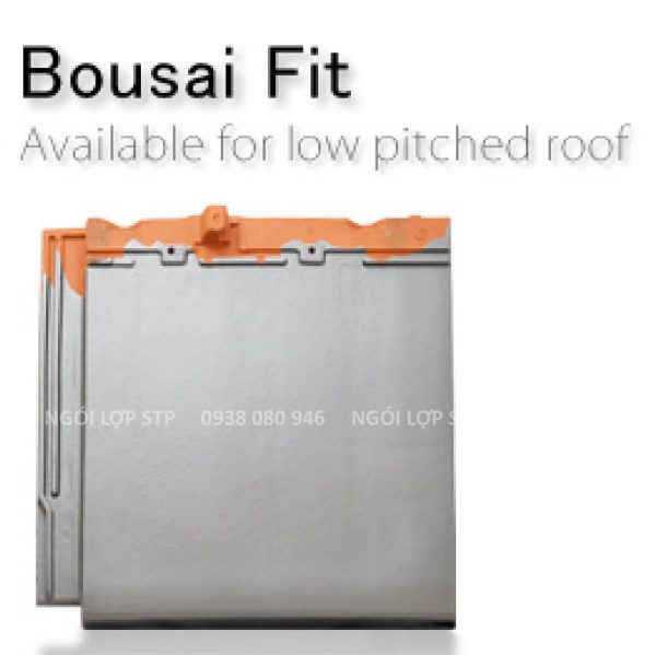Ngói Nhật Bản Marusugi - Kiểu Sóng phẳng Bousai Fit