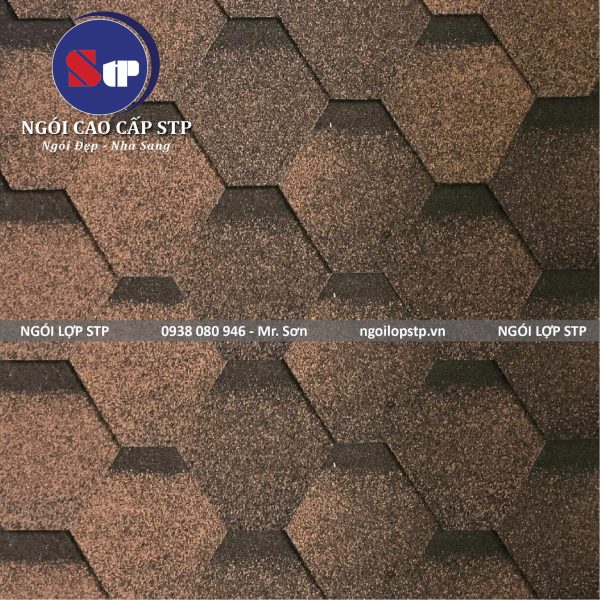 Ngói bitum STP - Kiểu Tổ ong - Dòng Cao cấp - Hình ảnh 2