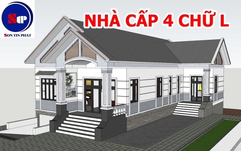 Nhà cấp 4 mái Thái chữ L là gì?