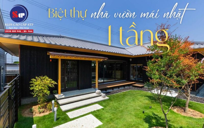 Nhà vườn mái ngói Nhật Bản