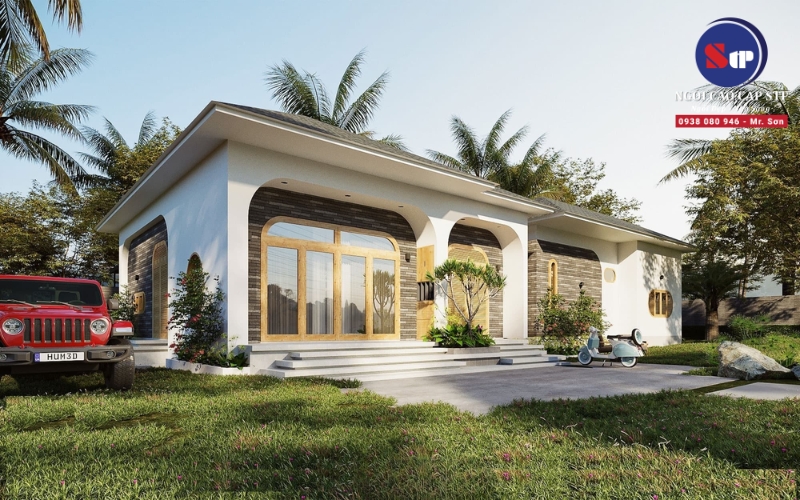 Nhà cấp 4 sân vườn