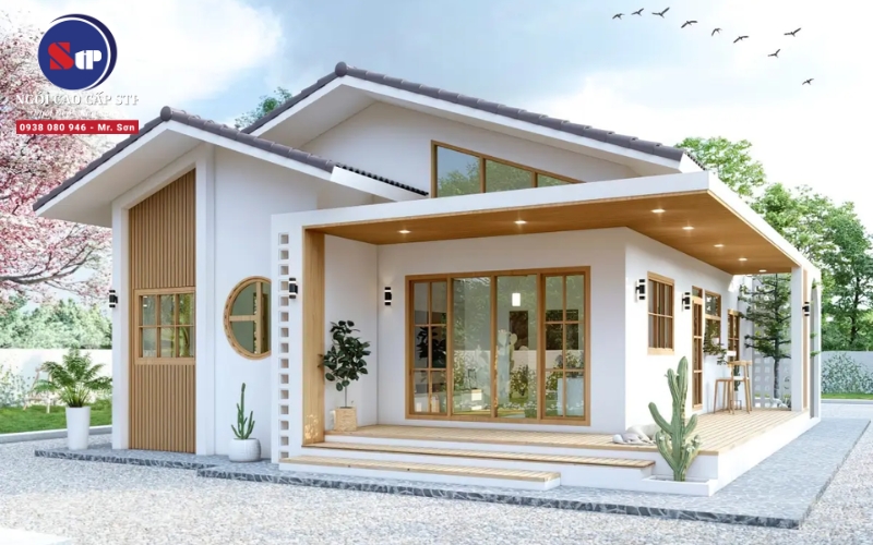 Nhà cấp 4 mái ngói