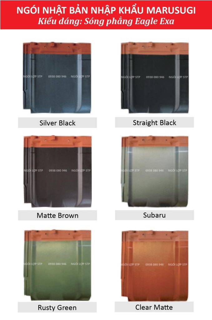 Bảng màu Eagle Exa