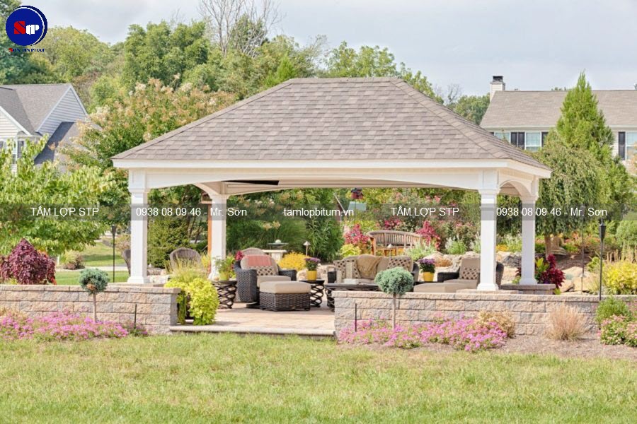 Ngói bitum phủ đá