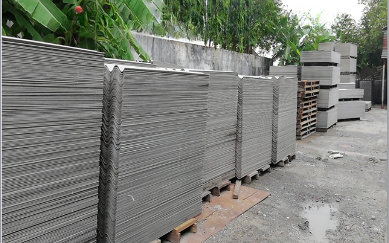 Các loại mái bờ rô xi măng phổ biến hiện nay