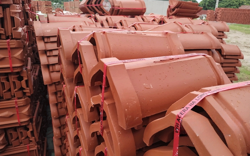 Các loại ngói úp nóc phổ biến hiện nay