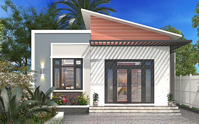 Mái nhà sau cao hơn nhà trước có tốt không