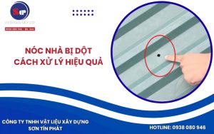 Nóc nhà bị dột