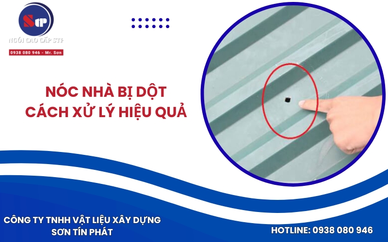 Nóc nhà bị dột