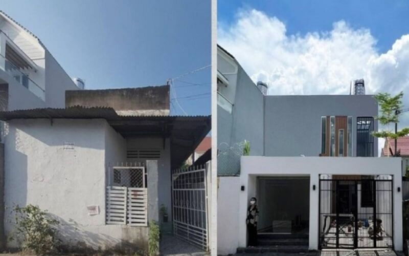 Cải tạo nhà cấp 4 lên 2 tầng