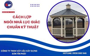 Lợp ngói nhà lục giác