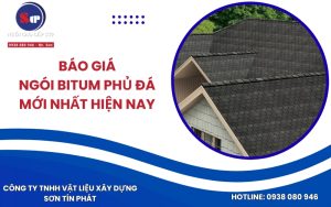 Báo giá ngói bitum phủ đá