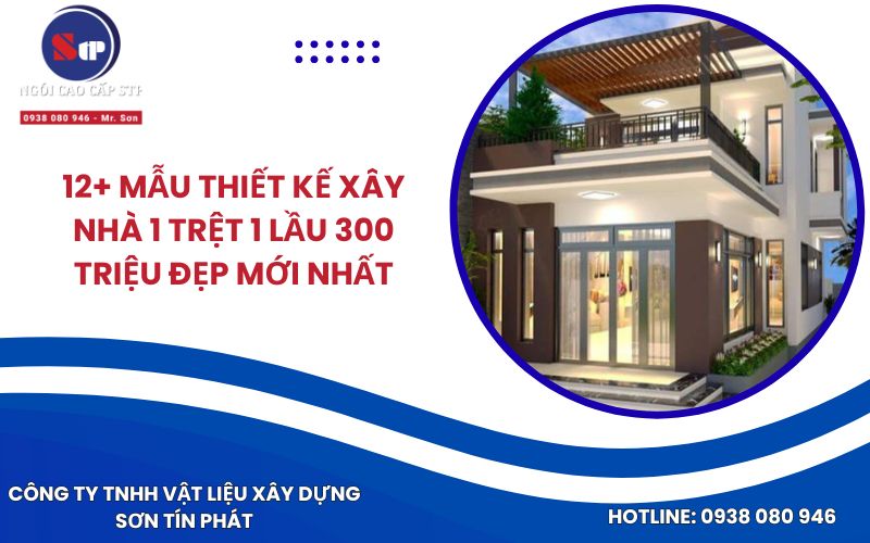 Xây Nhà 1 Trệt 1 Lầu 300 Triệu