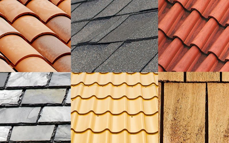 Các Loại Mái Nhà Theo Vật Liệu
