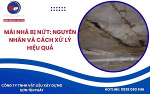 Mái Nhà Bị Nứt: Nguyên Nhân Và Cách Xử Lý Hiệu Quả