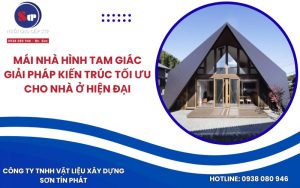 Mái Nhà Hình Tam Giác Giải Pháp Kiến Trúc Tối Ưu Cho Nhà Ở Hiện Đại
