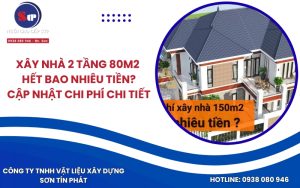 xây nhà 2 tầng 150m2 hết bao nhiêu tiền