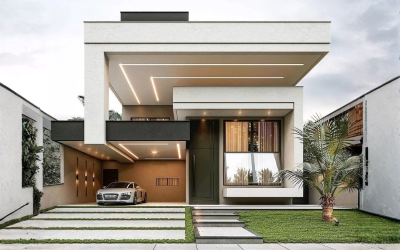 Nhà 2 tầng hiện đại