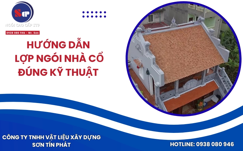 Lợp ngói nhà cổ