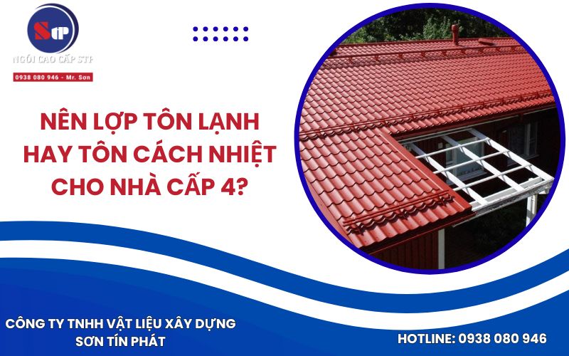 Nên Lợp Tôn Lạnh Hay Tôn Cách Nhiệt Cho Nhà Cấp 4
